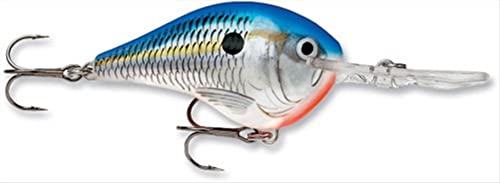 Rapala Dives-to 3/8 Oz Fishing Lures - color: Blue Shad, size: Body Length: 2-1/4"