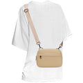 MAXTOP Small Crossbody Bags for Women Belt Bag Fanny Pack with Adjustable Strap - color: Khaki, style: Small Crossbody Bag