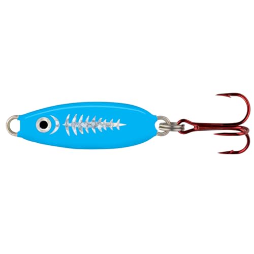 Northland Tackle Minnows - Fishing Jig - 68e57a46-704e-4ae5-bd55-d6e0fb3e3d1c - color: SUPER-GLO EXO BLUE, size: 1-3/8"
