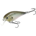 Lucky Craft LC 0.5 Squarebill Crankbait, Silent Fishing Lure for Bass Trout and Pike, Made in Japan, Freshwater Fishing Gear, Hard Bait Bass Lures - color: 238 Ghost Minnow