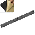 HZshark EVA Foam Fish Measuring Board, Fish Ruler with 3M Self-Adhesive Backing,48" Fishing Tape Measure for Boats Sailboats Yachts Kayaks - color: Dark Grey, size: 4.5"*48"