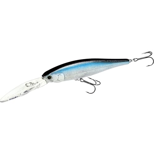 LUCKY CRAFT SW Pointer 100XD, Saltwater Fishing Lure, Jerkbait, Tournament Winning, Deep Diver, Fishing Gear, Fishing Accessories, Fishing Tackle - color: 052 Aurora Black