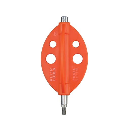 Klein Tools 56513 Fish Rod Whisk, Made in USA, Splinter Guard Wire Fish and Glow Rod Attachment Whisk