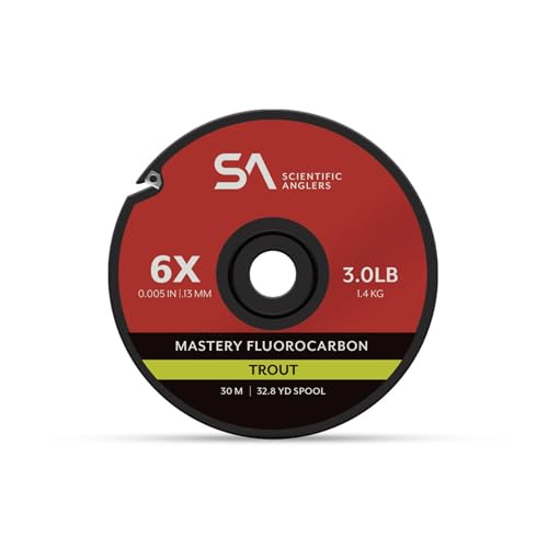 Scientific Anglers Mastery Trout Fluorocarbon Tippet - size: 6X