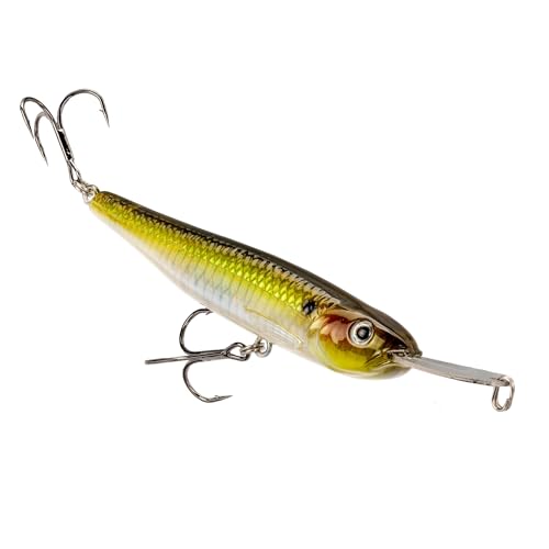Strike King Evader 80 Fishing Lure, Swimming Topwater Bait, 7/16-Ounce - color: Ghost Herring