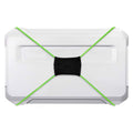 Thickened Fishing Finder Cover Straps, Adjustable Fish Finder Bungee for Securing Graph Cover for Travel - color: Green
