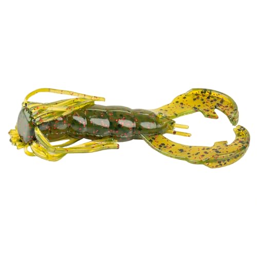 Strike King Rage Luau Craw Soft Bait - color: 18 - Watermelon Seed with Red Flake