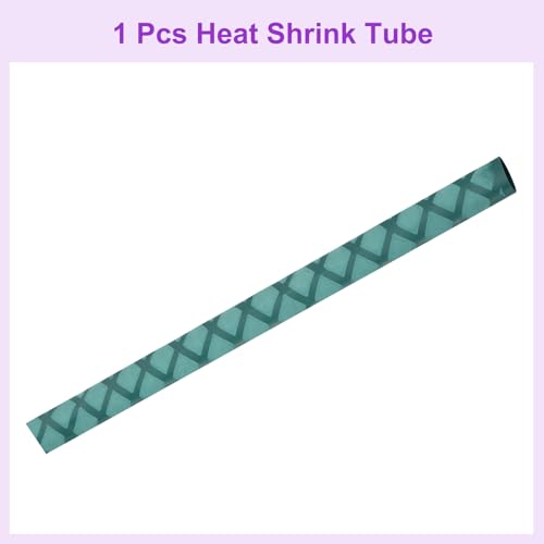 DMiotech Heat Shrink Sleeve Wrap Tubing x Tube Tubing for Fishing Rod Grips and Other Grips, Non Slip - Insulation - Waterproof 40'' Lengths, Dia 15mm Green - color: Green, size: Dia 15mm