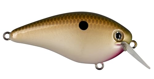 Strike King KVD 1.5 Hard Knock Fishing Lure, 3/8 oz, 3D Lifelike Eyes - color: Tennessee Shad, size: 3/8oz