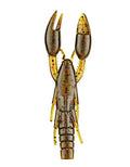Yamamoto Craws - color: GREEN PUMPKIN RED (5 PACK), size: 3.75" PSYCHO DAD