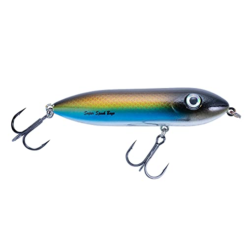 Heddon Super Spook Boyo 3" Topwater Fishing Lure, 3/8 Ounce - color: Blue Herring