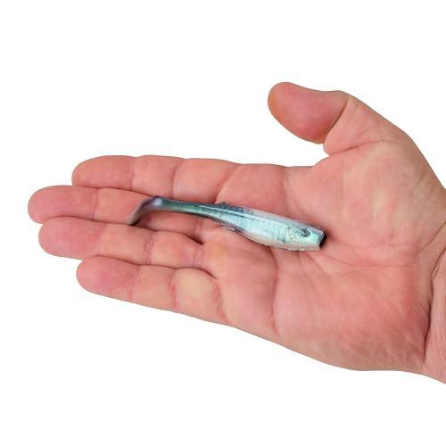 Berkley Gulp! Saltwater Paddleshad Fishing Soft Bait - color: Ocean Shift, size: 4"