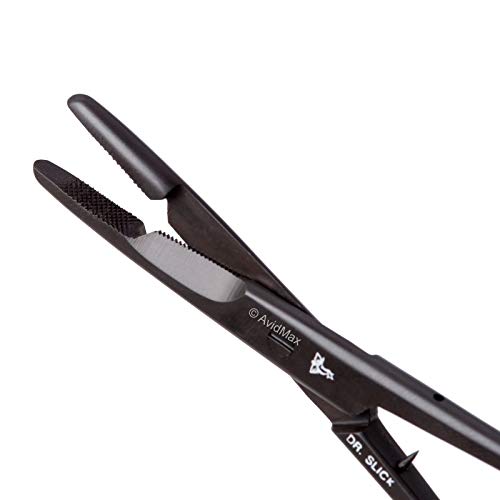 Dr. Slick 5.5" Scissor Clamp Black Straight - color: Black Straight, size: 5.5 in