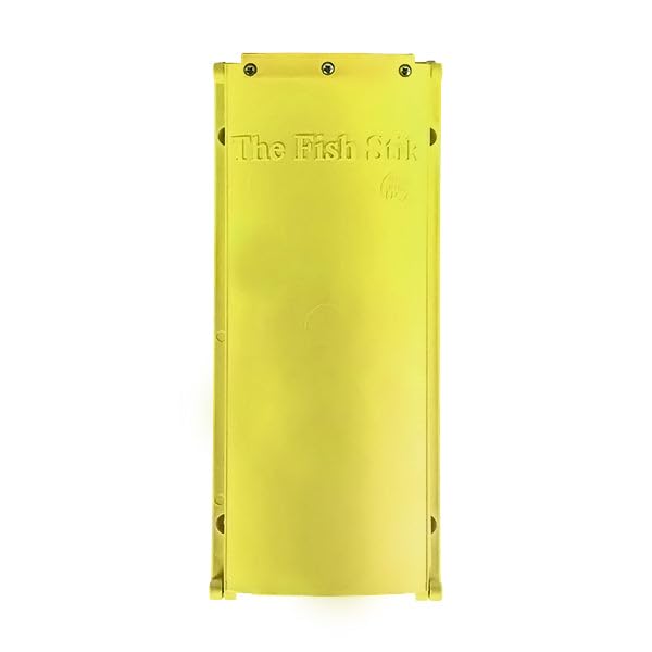 FishStik Fish Measuring Board | 36 Inch Expandable - 12 Inch Stowed | Yellow with Marker