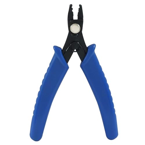 Bead Crimping Pliers, Blue | Jewelry Crimper Tool, For Jewelry Beads, DIY Craft - color: Blue, size: Bead Crimping Pliers