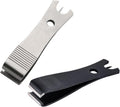 2Pcs Fishing Line Cutter Nipper with Hook Eye Cleaner Pin Stainless Steel Fishing Line Scissors Cutting Tool, Hook Eye Cleaner Pin, Multi Functional Accessories, Nippers and Snips