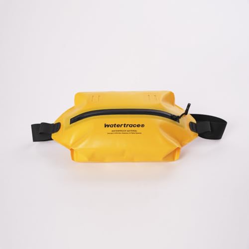 Waterproof Fanny Pack, Black, Yellow, Crossbody Waist Bag for Kayaking, Rafting, Swimming, Surfing, Paddle Board, Boating (Yellow) - color: Yellow