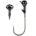 Strike King Tour Grade Football Shaky Head Bait - color: Black, size: 0.075