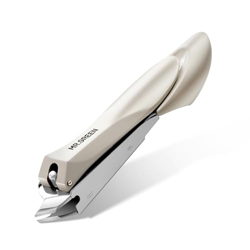 MR.GREEN Slanted Edge Nail Cutting Clippers Cuticle Nippers Tool Stainless Steel Dead Skin Oblique Tip Trimmer Manicure Scissors (Mr-1127 (Small)) - color: Mr-1127