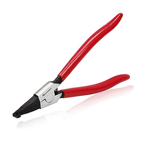 SPEEDWOX 8 Inches Lock Ring Pliers for Removing Installing Gearshift Locking Rings Special Angle Tip Circlip Retaining Ring Pliers Automobile Transmission Clutch Shafts Tool - style: 8"