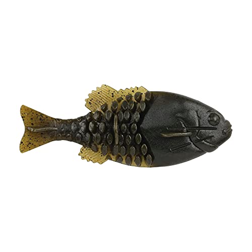 Berkley Powerbait Gilly Fishing Soft Bait - color: Green Pumpkin, size: 90mm