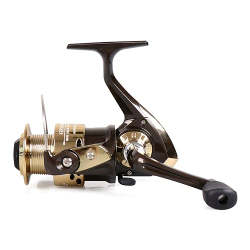 Spinning Fishing Reel for Freshwater Saltwater Fishing, Anti-Reverse with Front-Adjustable Drag - style: Gf3000 ( 3 Ball Bearings)