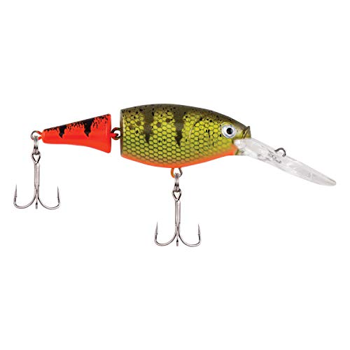 Berkley Flicker Shad Jointed Fishing Hard Bait - color: Firetail Hot Perch, size: 2 in - 1/5 oz
