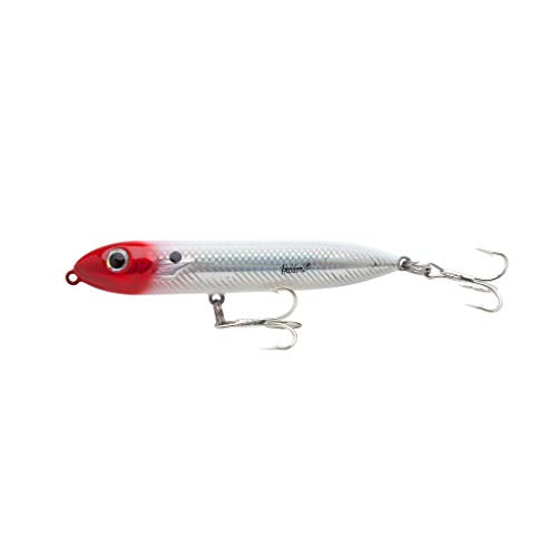 Heddon Heddon Super Spook - color: Red Head Flash, size: Saltwater Super Spook XT (1 oz)