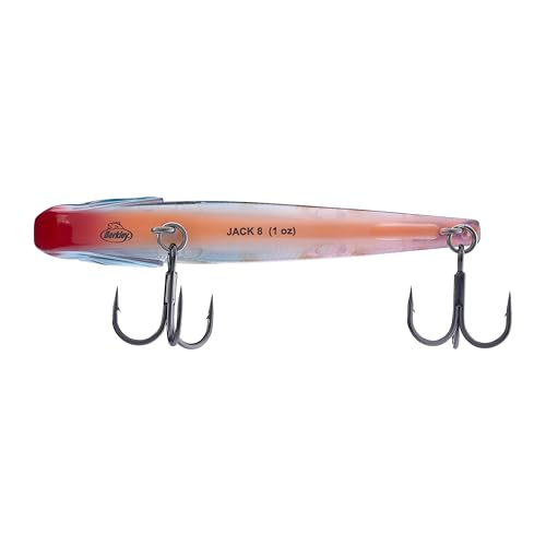 Berkley Jack - color: Ghost Red Gill, size: 3.1 in - 1 oz