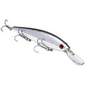 Strike King KVD Deep Jerkbait 3-Hook Fishing Lure, 3/5 oz, 4.75" - color: Carolina Chrome