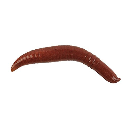 Berkley Gulp! Alive! Floating Pinched Crawler Fishing Soft Bait, Nightcrawler, 2in