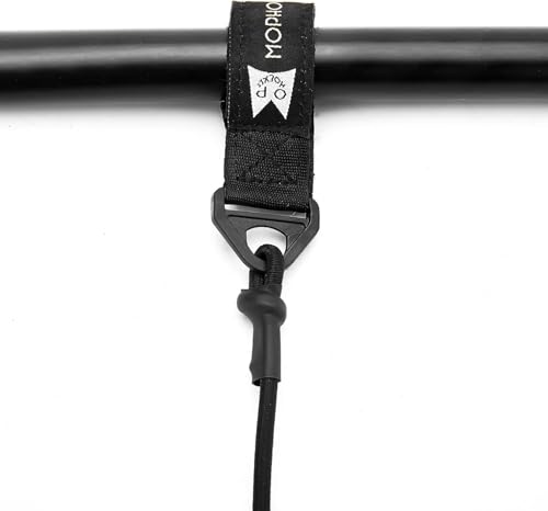 Kayak Paddle Leash, Paddle Leash Lightweight Coiled Kayak Rod Leashes for SUP Kayaking Canoing Fishing Boating - color: Black - 4 Pack