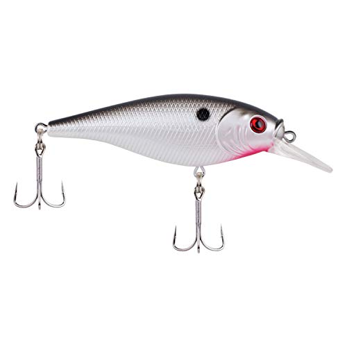 Berkley Flicker Shad Shallow - color: Pearl White, size: 2 3/4in - 2/7 oz