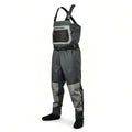 Stockingfoot Fishing Waders for Man, Breathable Waterproof Chest Waders with Neoprene Feet, Reinforced River Fishing Waders for Fly Fishing