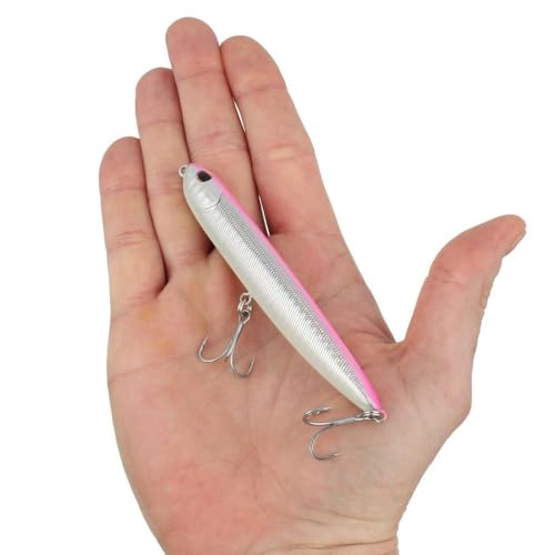 Berkley Berkley Drift Walker Saltwater - color: Pink Silver, size: 4 3/10in - 1/2 oz