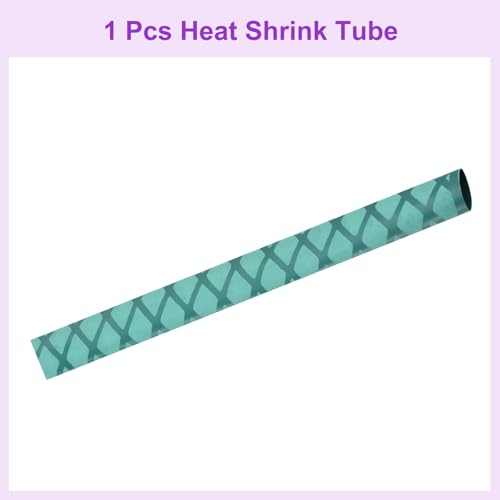 DMiotech Heat Shrink Sleeve Wrap Tubing x Tube Tubing for Fishing Rod Grips and Other Grips, Non Slip - Insulation - Waterproof 40'' Lengths, Dia 20mm Green - color: Green, size: Dia 20mm
