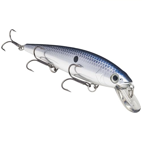 Strike King KVD Jerkbait 3 Hook - color: Smokey Chrome / Blue, size: 4.75 inch (Pack of 1)