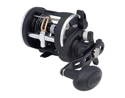 PENN Rival Level Wind Conventional Fishing Reel - size: 15 - Line Counter - Left Hand, style: Old Model