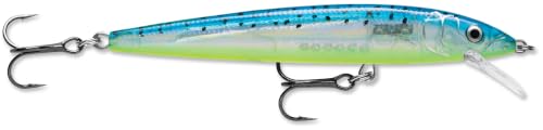 Rapala Husky Jerk 10 Fishing Lures - color: Glass Blue Minnow
