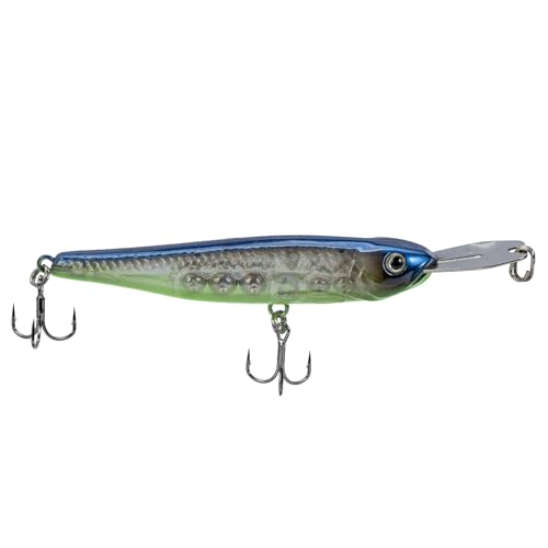 Strike King Evader 80 Fishing Lure, Swimming Topwater Bait, 7/16-Ounce - color: Strobe Shad