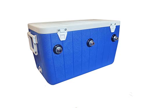 70' Coil Faucet Jockey Box (3 Lines) - size: 3 Lines