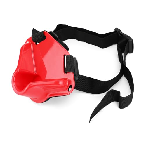SANLIKE 2PCS Adjustable Fishing Fighting Belt ABS Rod Waist Support Tackle | Soft EVA cushion eases belly pressure, quick adjust waist strap, deep rod slot, bonus metal clip for small tackle storage - color: Red Fishing Belt-- 2pcs
