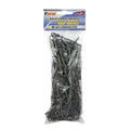 American Fishing Wire Fishing Swivels - Mighty Mini 100% Stainless Steel Snap Crane Swivels, 3X Stronger Than Brass, For Terminal Tackle Box, Up to 600lb Test - Fishing Gear for Fishing Line Leaders - style: #2/0, 450 Lb, 50 Pc