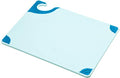 San Jamar Saf-T-Grip Cutting Board With Molded-In Ruler, Plastic Chopping Board for Kitchen, 9" x 12" x 0.35", 1 Count, Blue - color: Blue