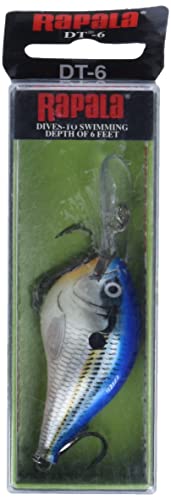 Rapala Dives-to 3/8 Oz Fishing Lures - color: Blue Shad, size: Body Length: 2"
