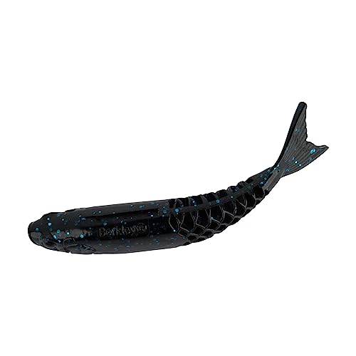 Berkley PowerBait PowerStinger Fishing Soft Bait - color: Black Blue Fleck, size: 3 1/2"