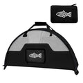 Rivruns Fishing Wader Bag with Vented Mesh, Foldable Waders Boots Changing Pad for Hiking, Camping (Charcoal Taupe) - color: Charcoal Taupe