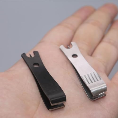 2Pcs Fishing Line Cutter Nipper with Hook Eye Cleaner Pin Stainless Steel Fishing Line Scissors Cutting Tool Fishing Line Cutter Nipper with Hook Eye Cleaner Pin Multi Functional Accessories