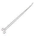 24" Long Curved Hemostat Forceps - Stainless Steel Locking Tweezer Clamps - Ideal Hemostats for Nurses, Fishing Forceps, Crafts and Hobby by G.S Online Store - size: 24", style: Curved