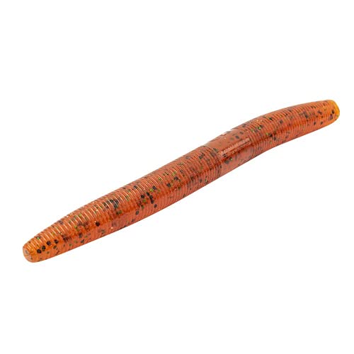 Gary Yamamoto YAM - color: FADING WATERMELON W/ LARGE BLACK FLAKE, size: 4 Inch